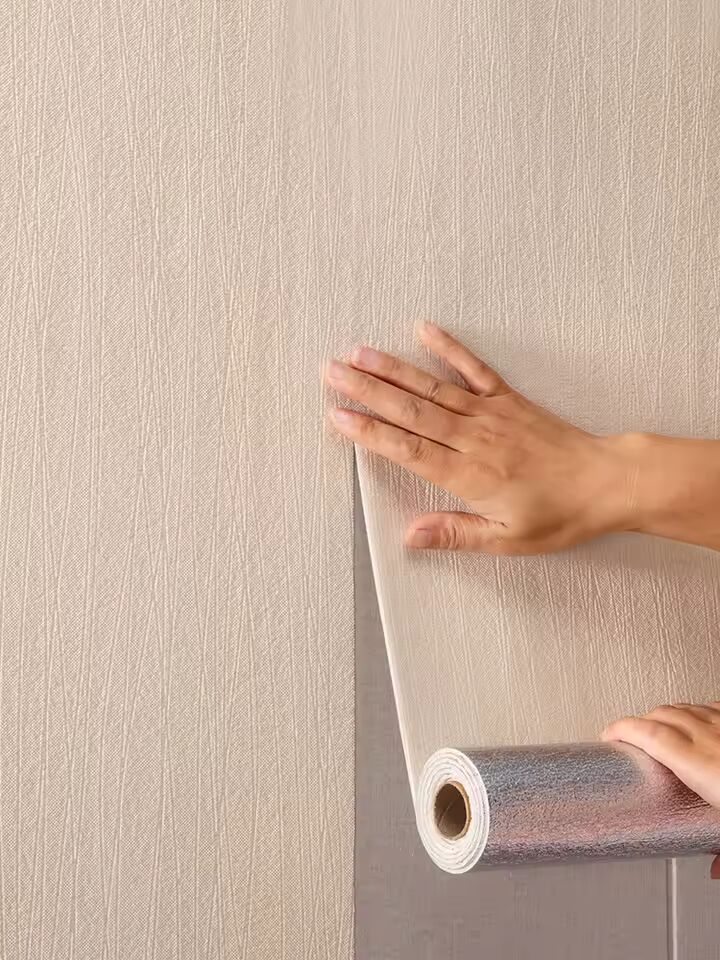 Wallpaper self-adhesive 3D three-dimensional wall sticker, bedroom warm decoration sticker, TV background wall wallpaper